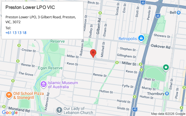 Preston Lower LPO VIC