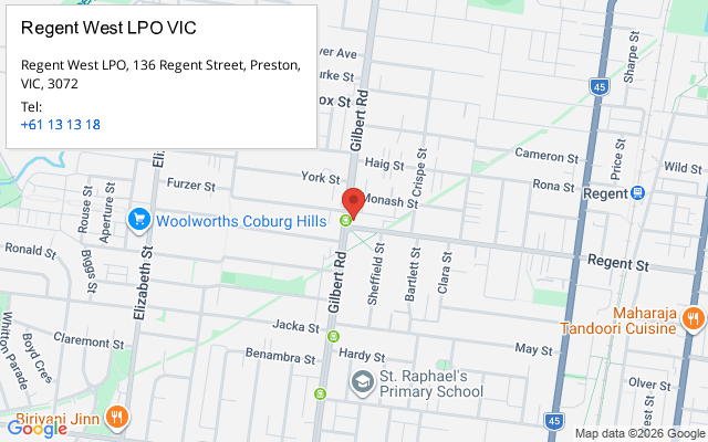 Regent West LPO VIC