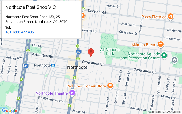 Northcote Post Shop VIC