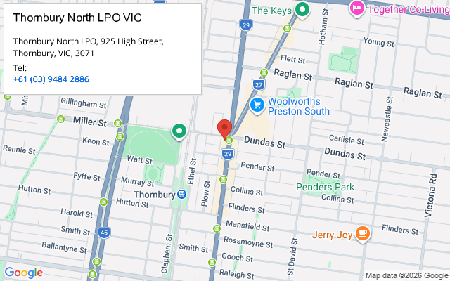 Thornbury North LPO VIC