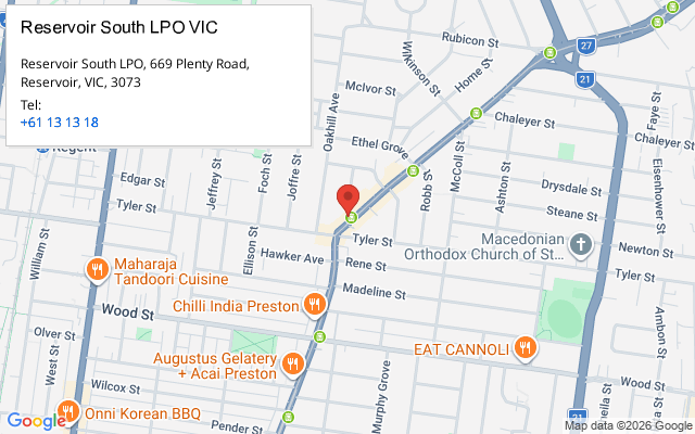 Reservoir South LPO VIC