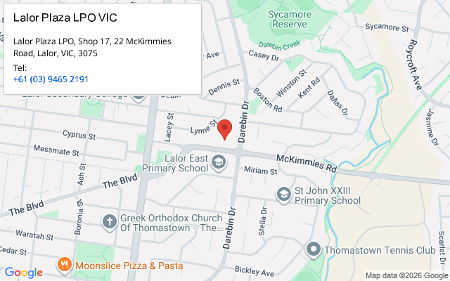 Lalor Plaza LPO VIC