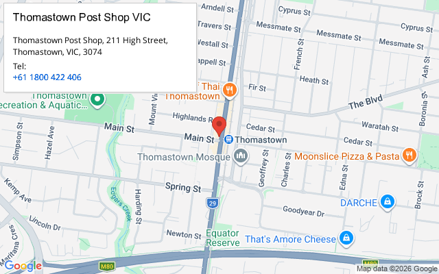 Thomastown Post Shop VIC