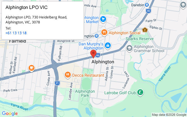 Alphington LPO VIC