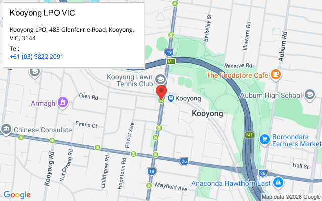 Kooyong LPO VIC