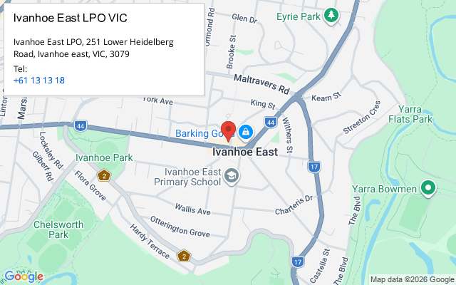 Ivanhoe East LPO VIC