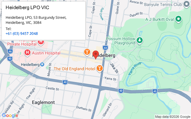Heidelberg LPO VIC
