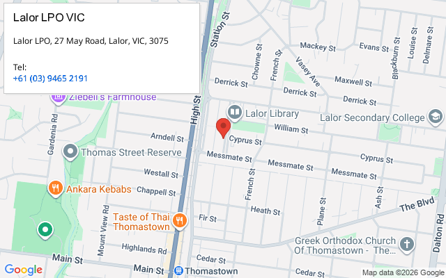 Lalor LPO VIC