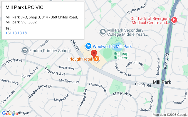 Mill Park LPO VIC