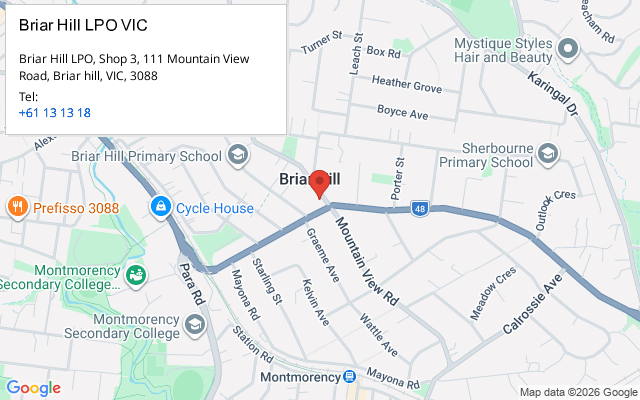 Briar Hill LPO VIC