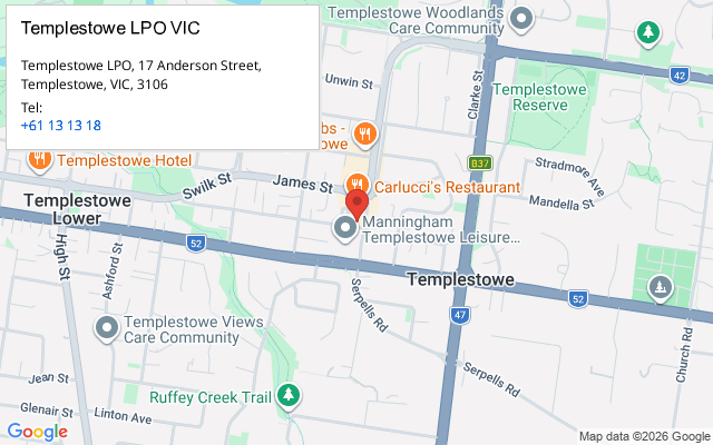 Templestowe LPO VIC