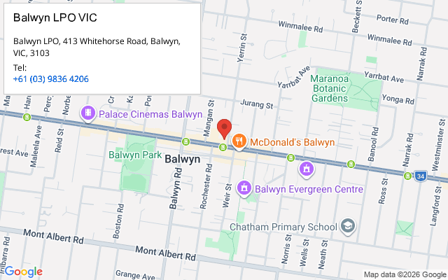 Balwyn LPO VIC