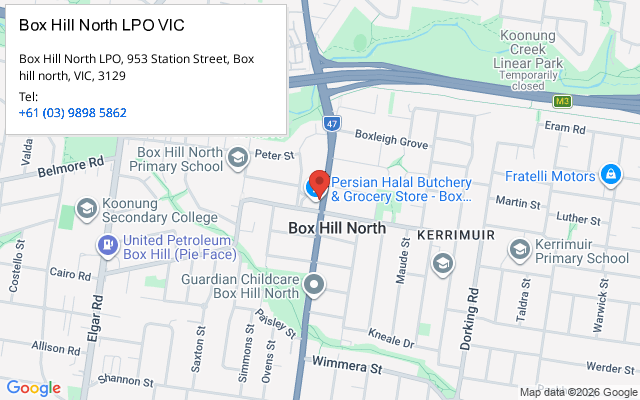 Box Hill North LPO VIC