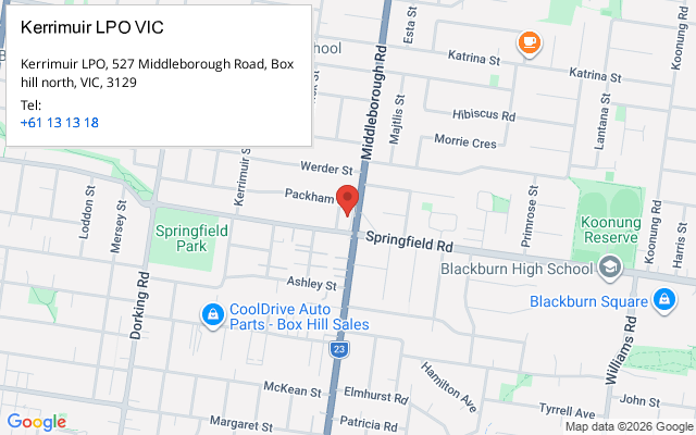 Kerrimuir LPO VIC
