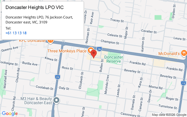 Doncaster Heights LPO VIC