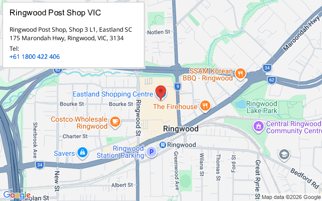 Ringwood Post Shop VIC