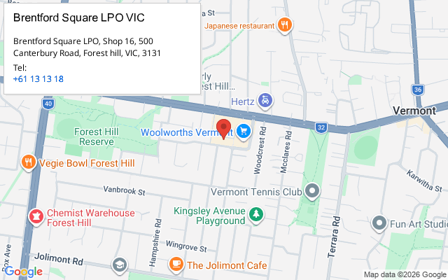 Brentford Square LPO VIC