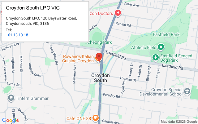 Croydon South LPO VIC