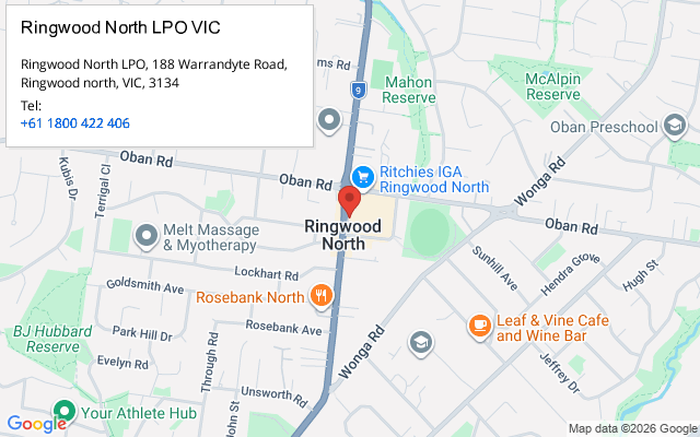 Ringwood North LPO VIC