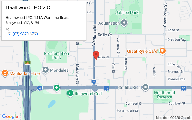 Heathwood LPO VIC
