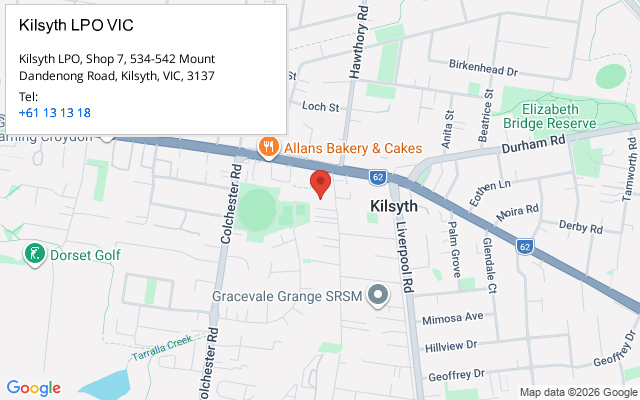 Kilsyth LPO VIC