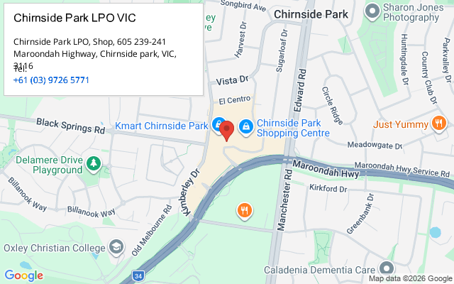 Chirnside Park LPO VIC