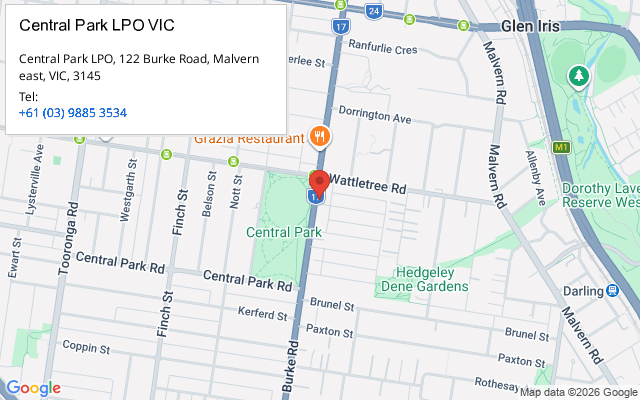 Central Park LPO VIC