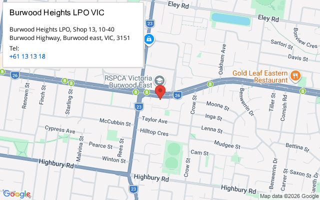 Burwood Heights LPO VIC