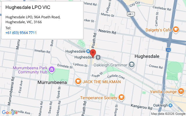 Hughesdale LPO VIC