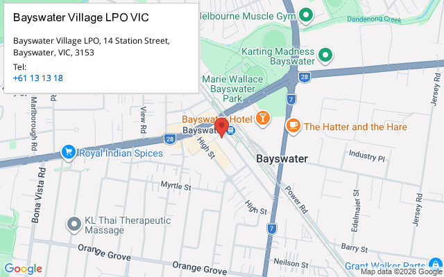 Bayswater Village LPO VIC