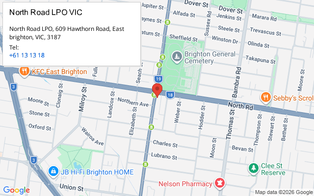 North Road LPO VIC