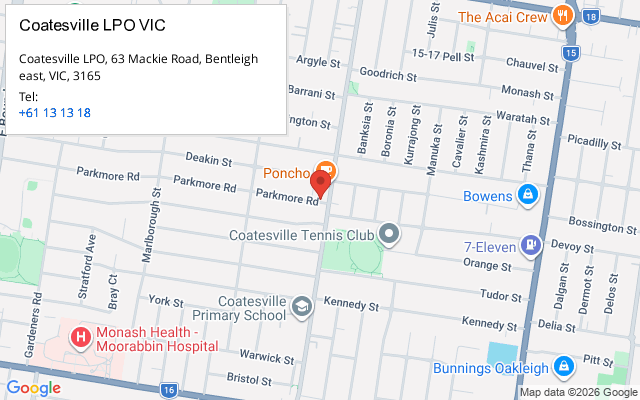 Coatesville LPO VIC