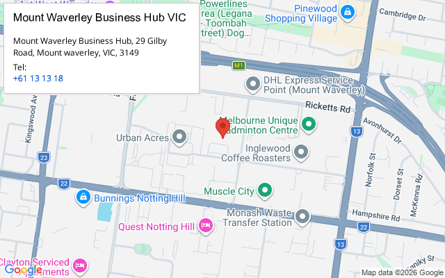 Mount Waverley Business Hub VIC