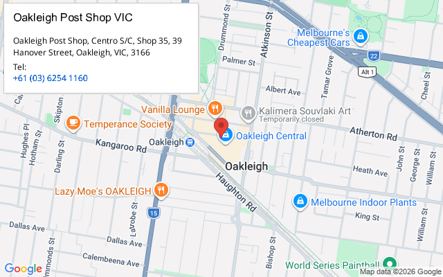 Oakleigh Post Shop VIC