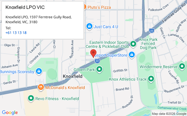 Knoxfield LPO VIC