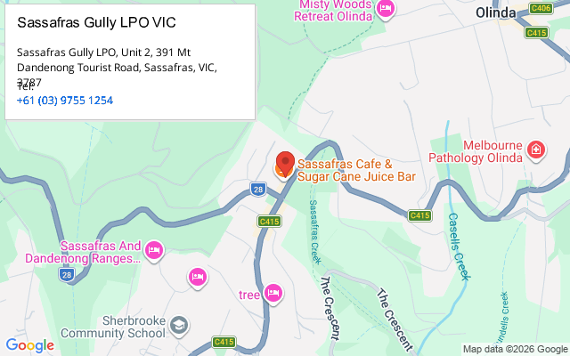 Sassafras Gully LPO VIC