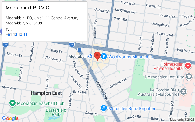 Moorabbin LPO VIC