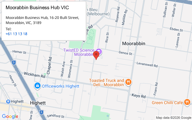 Moorabbin Business Hub VIC