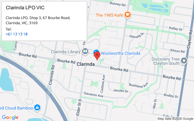 Clarinda LPO VIC