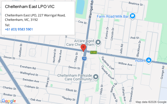 Cheltenham East LPO VIC