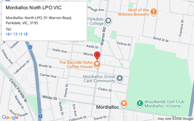 Mordialloc North LPO VIC