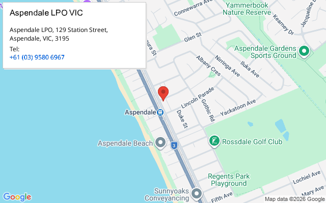 Aspendale LPO VIC
