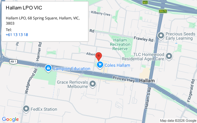 Hallam LPO VIC