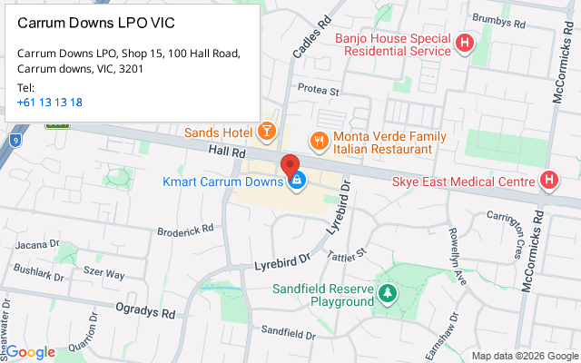 Carrum Downs LPO VIC
