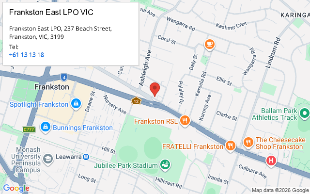 Frankston East LPO VIC