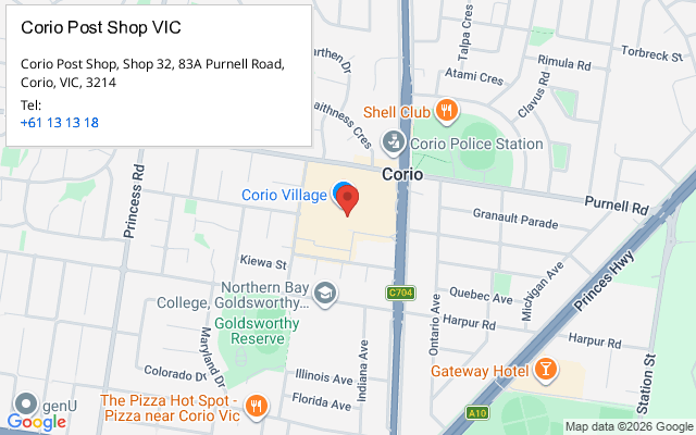 Corio Post Shop VIC