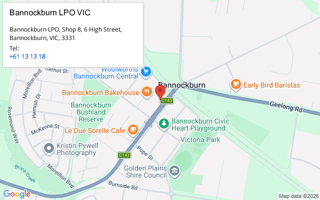 Bannockburn LPO VIC