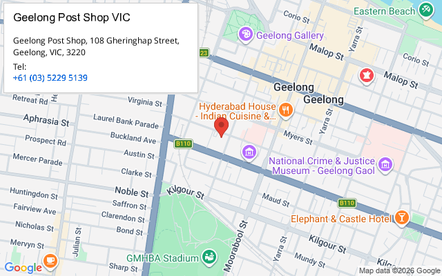Geelong Post Shop VIC