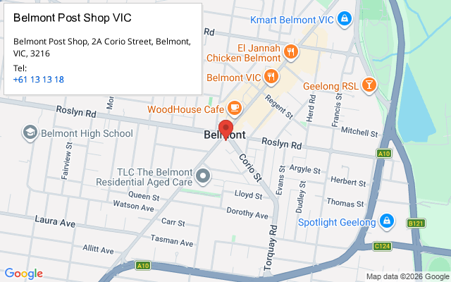 Belmont Post Shop VIC