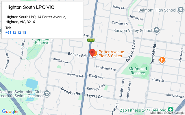 Highton South LPO VIC